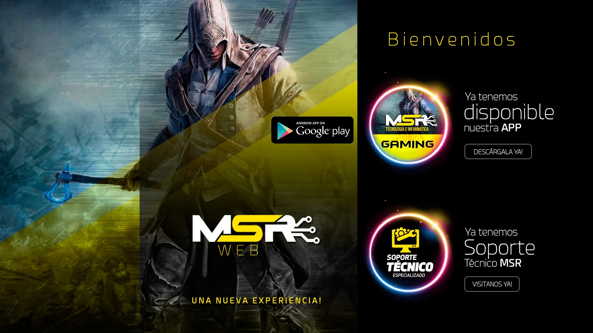 Descarga el APP MSR
